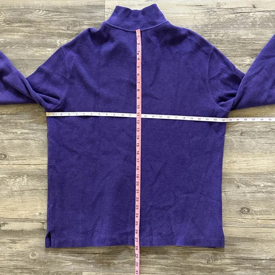 Polo Ralph Lauren Polo Ralph Lauren 1/4 Zip Small Pony Sweater Size Large Size US L / EU 52-54 / 3 - 6 Thumbnail