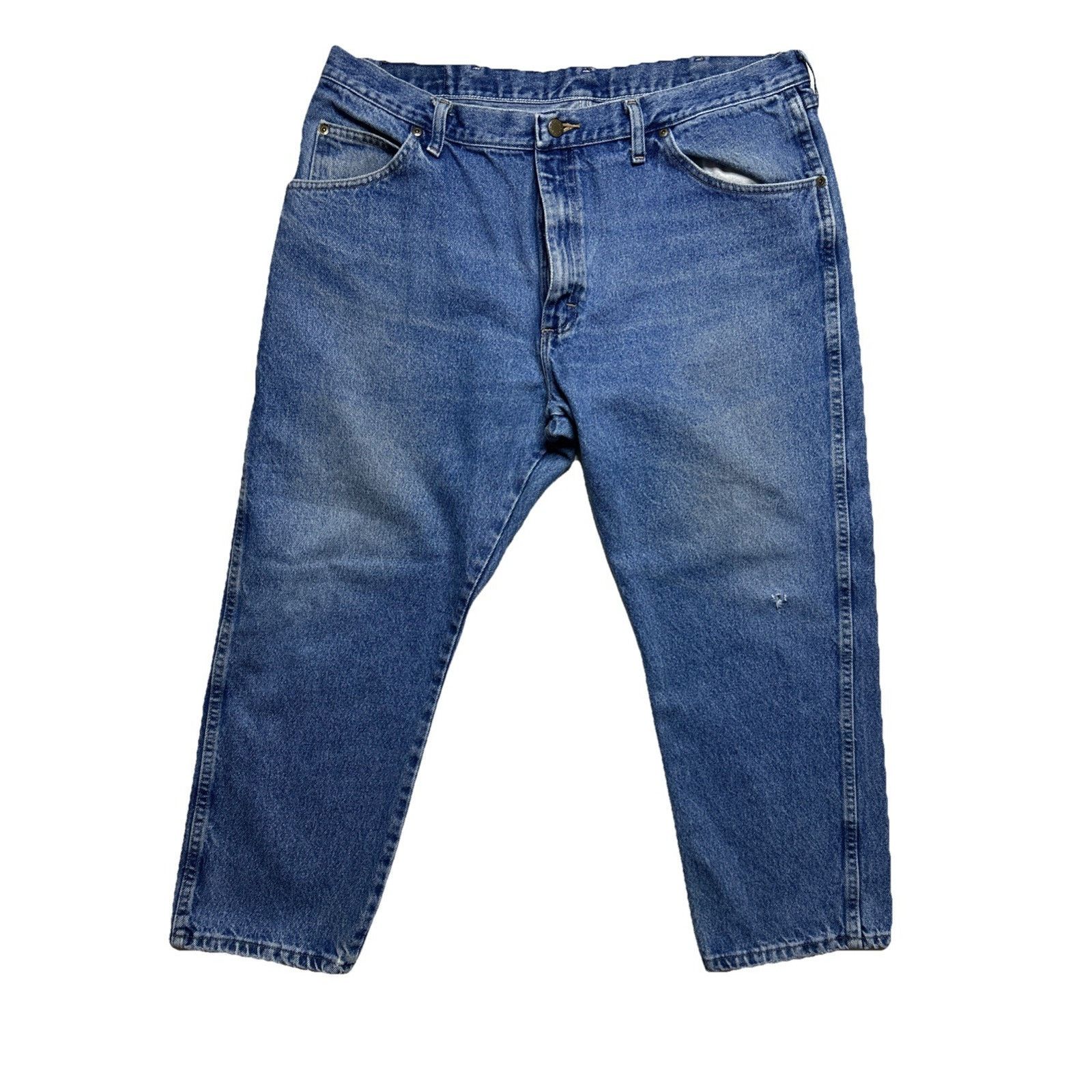 Wrangler Wrangler Jeans Authentic Straight Leg Men Size 40x28 Size US 40 / EU 56 - 1 Thumbnail