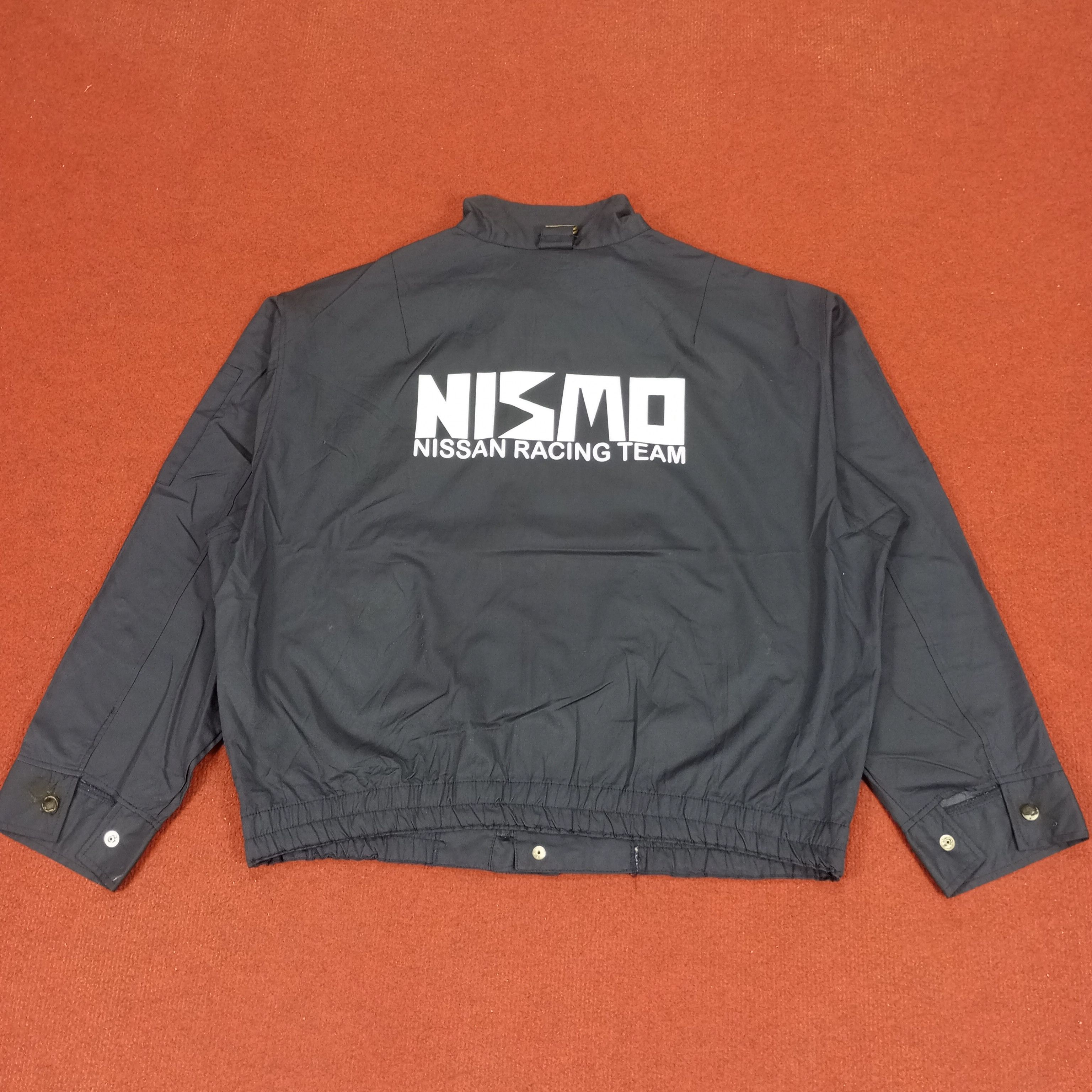 Vintage Shell X Custom Nismo Nissan Racing Team Art Workwear Jacket Size US L / EU 52-54 / 3 - 1 Thumbnail
