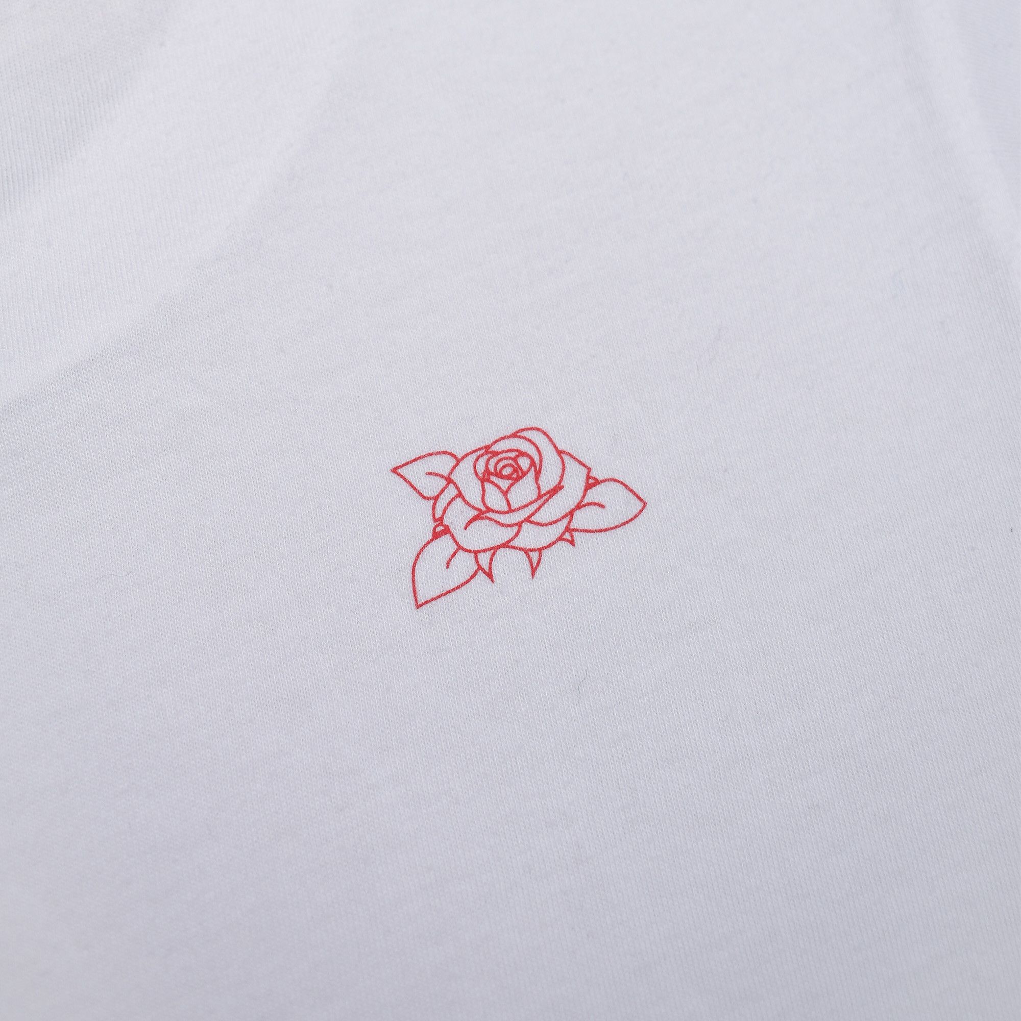 Martine Rose MARTINE ROSE ROSE FLOWER WHITE T-SHIRT MARKED XL Size US XL / EU 56 / 4 - 4 Thumbnail