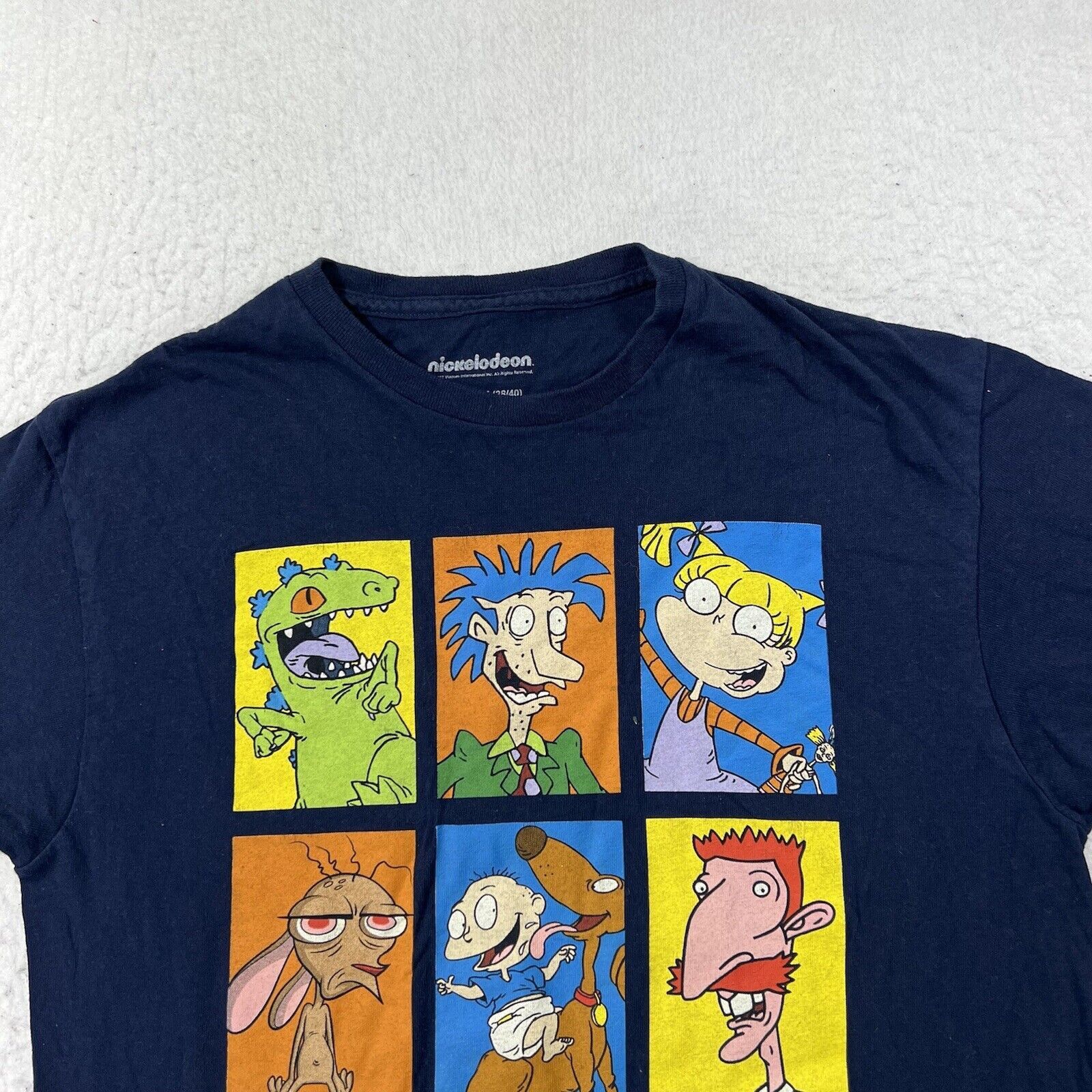 Nickelodeon Nickelodeon Medium Blue Cartoon Characters Graphic T Shirt Size US M / EU 48-50 / 2 - 2 Thumbnail
