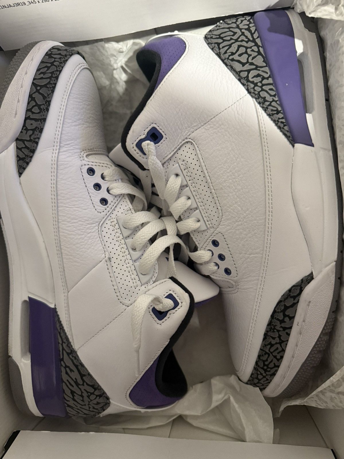 Jordan Brand Jordan 3 Dark Iris Size US 11 / EU 44 - 5 Thumbnail