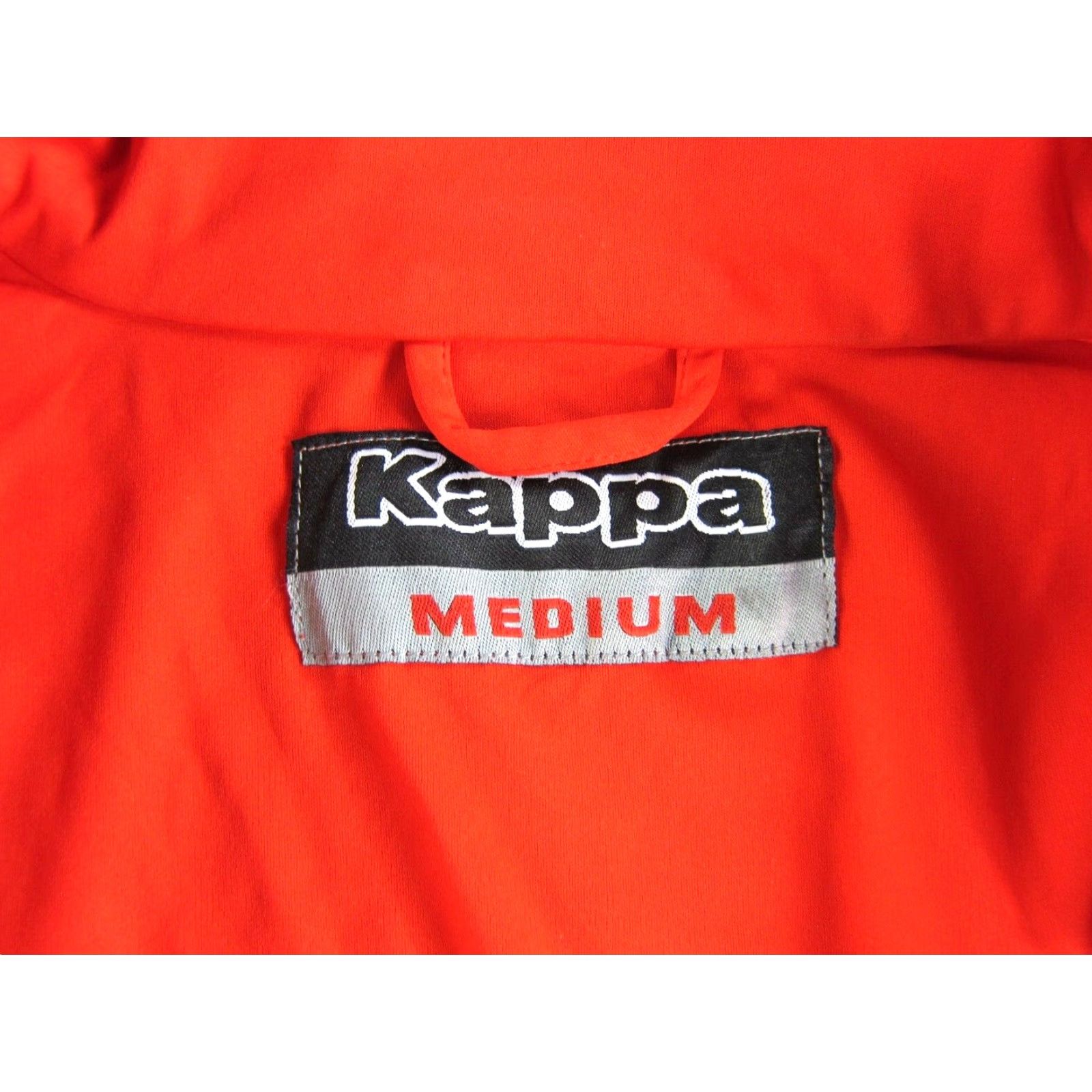 Kappa Kappa Red Stretch Soccer Track Running Zip Pocket Windbreaker Jacket Women Med Size M / US 6-8 / IT 42-44 - 3 Thumbnail