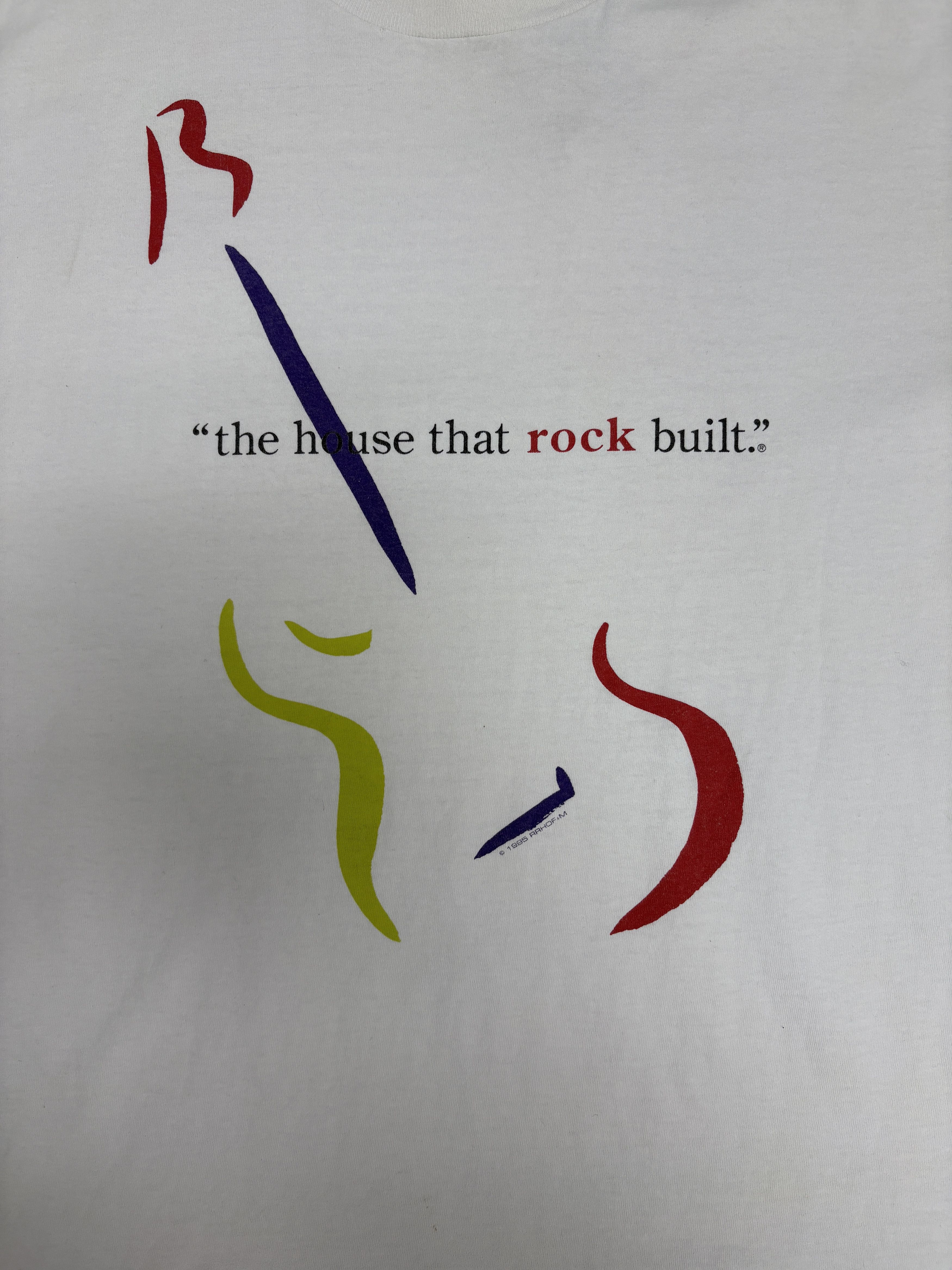 Vintage Rock And Roll Hall Of Fame Museum Vintage T-Shirt Tee Size US XL / EU 56 / 4 - 2 Thumbnail