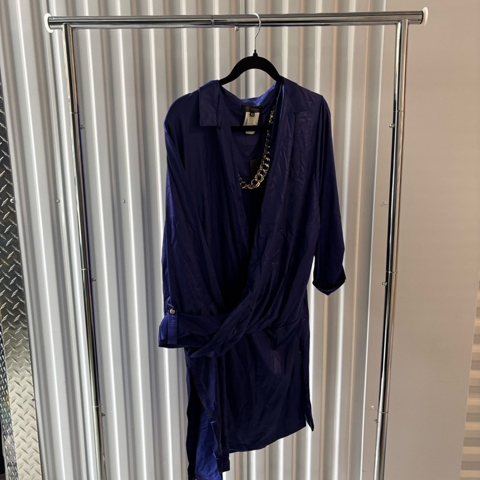 Versace NWT Versace Black Beachwear Tag Purple Women's Size S Size S / US 4 / IT 40 - 10 Thumbnail