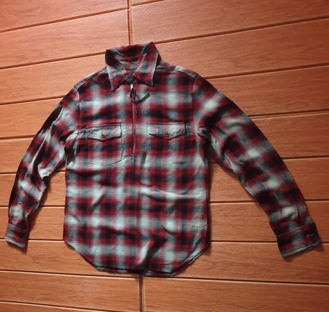 Polo Ralph Lauren 💥Polo Ralph Lauren Checkered Rayon Longsleeve shirt Size US XS / EU 42 / 0 - 6 Thumbnail
