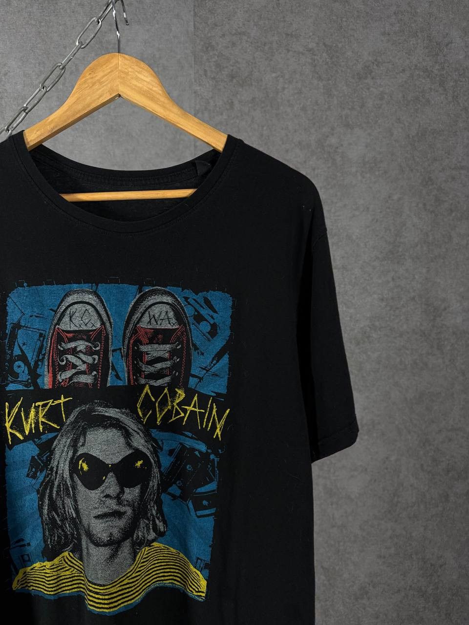 Band Tees Kurt Cobain Nirvana rock band tee Size US XL / EU 56 / 4 - 2 Thumbnail