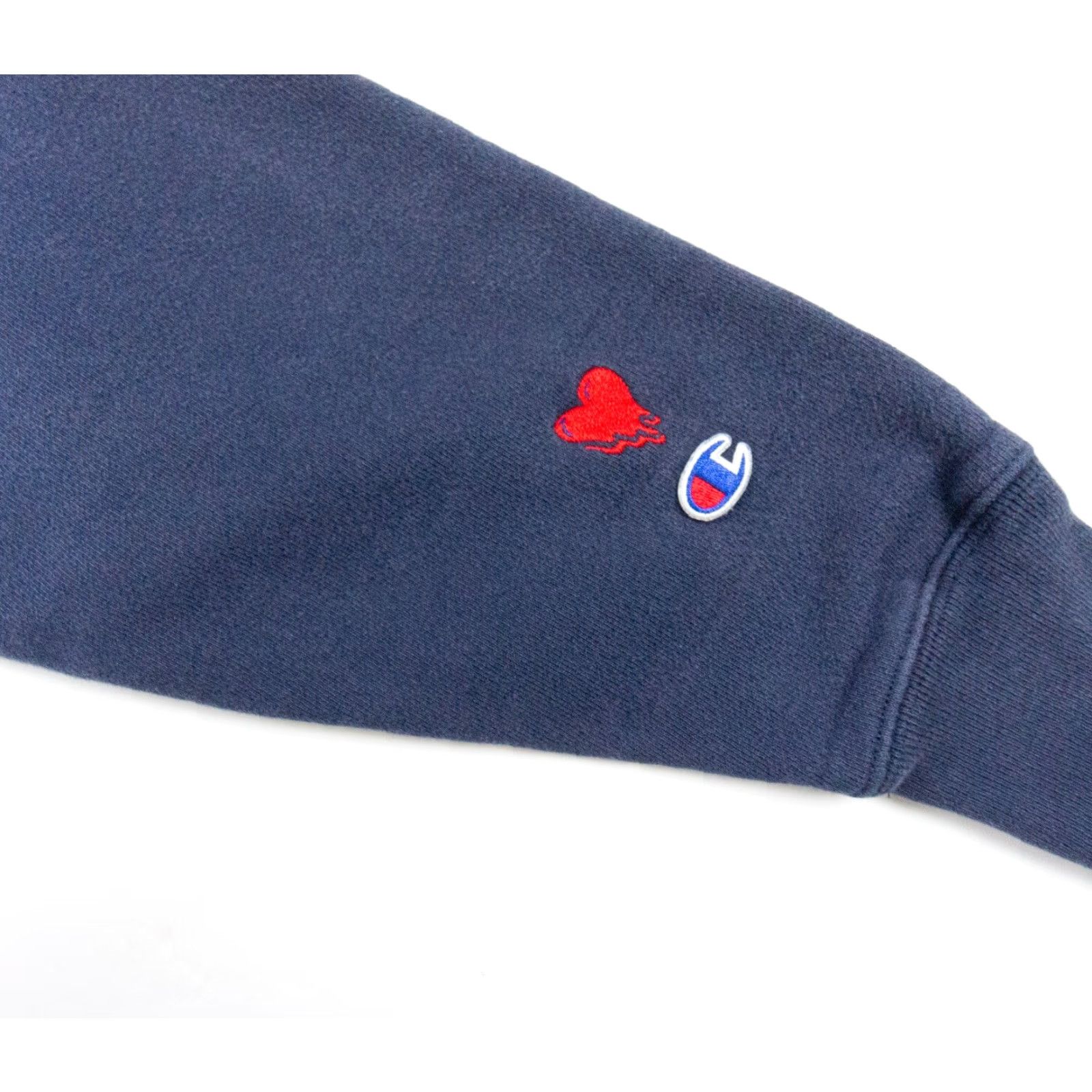 Emotionally Unavailable Emotionally Unavailable Hoodie Champion Reverse Weave Adult Large Blue Pullover Fleece Mens Size US L / EU 52-54 / 3 - 3 Thumbnail