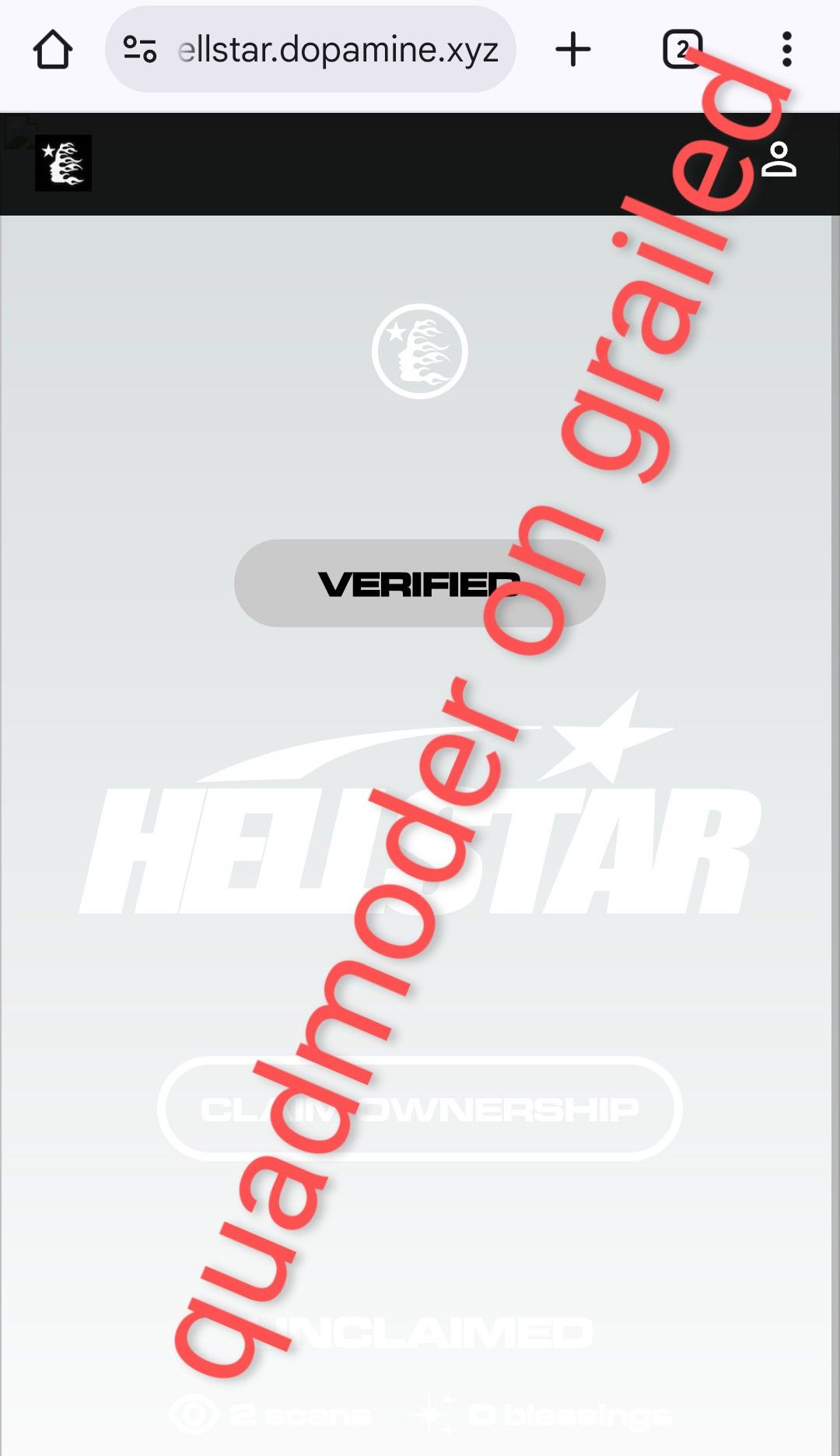 HELLSTAR Hellstar Halloween 1996 Path 2 Paradise Capsule size small Size US S / EU 44-46 / 1 - 24 Thumbnail