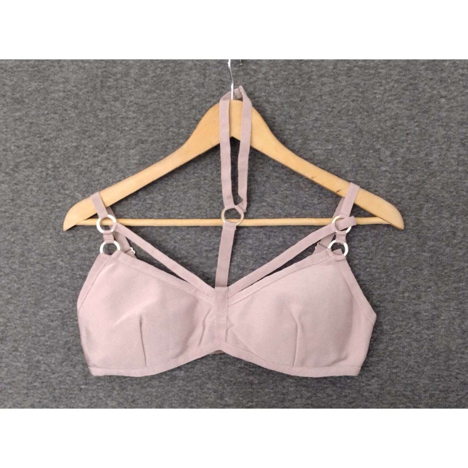 Vintage Codigo Lively Pink Y Ring Padded Wireless Bra Size L Shirt Women Pink L Padded Y Ring Bra Size ONE SIZE - 2 Thumbnail