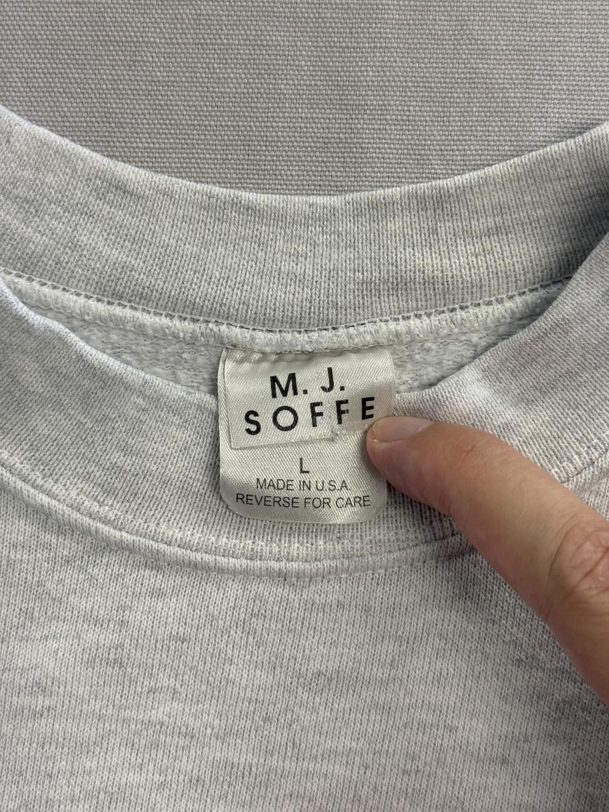 Other Vintage Navy Crewneck - MJ Soffee Made in USA - L Size US L / EU 52-54 / 3 - 3 Thumbnail