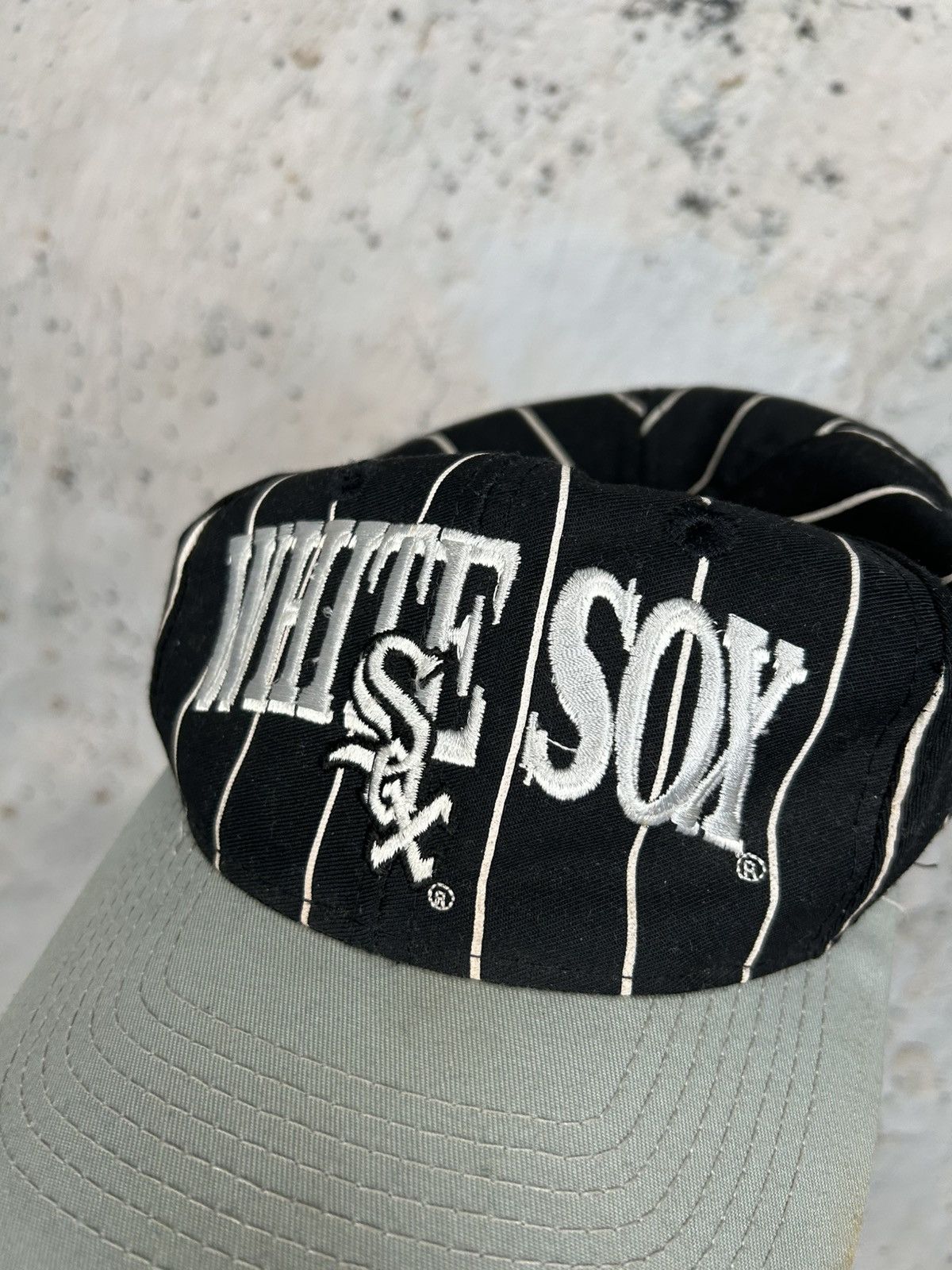 Vintage Vintage Chicago White Sox MLB Cap Streetwear 90s Sport Rare Size ONE SIZE - 2 Thumbnail