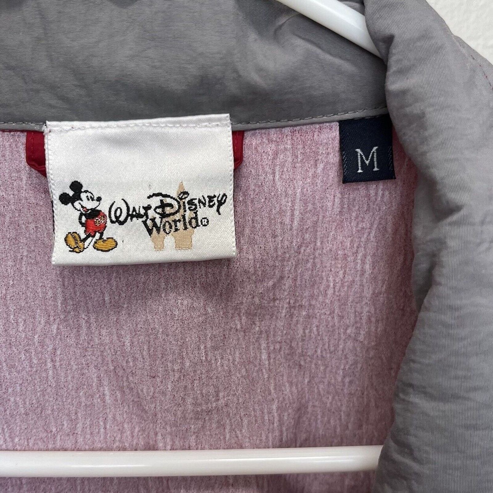 Disney Disney | Vintage Red Anorak 1/4 Zip Jacket Saratoga Springs Size US M / EU 48-50 / 2 - 3 Thumbnail