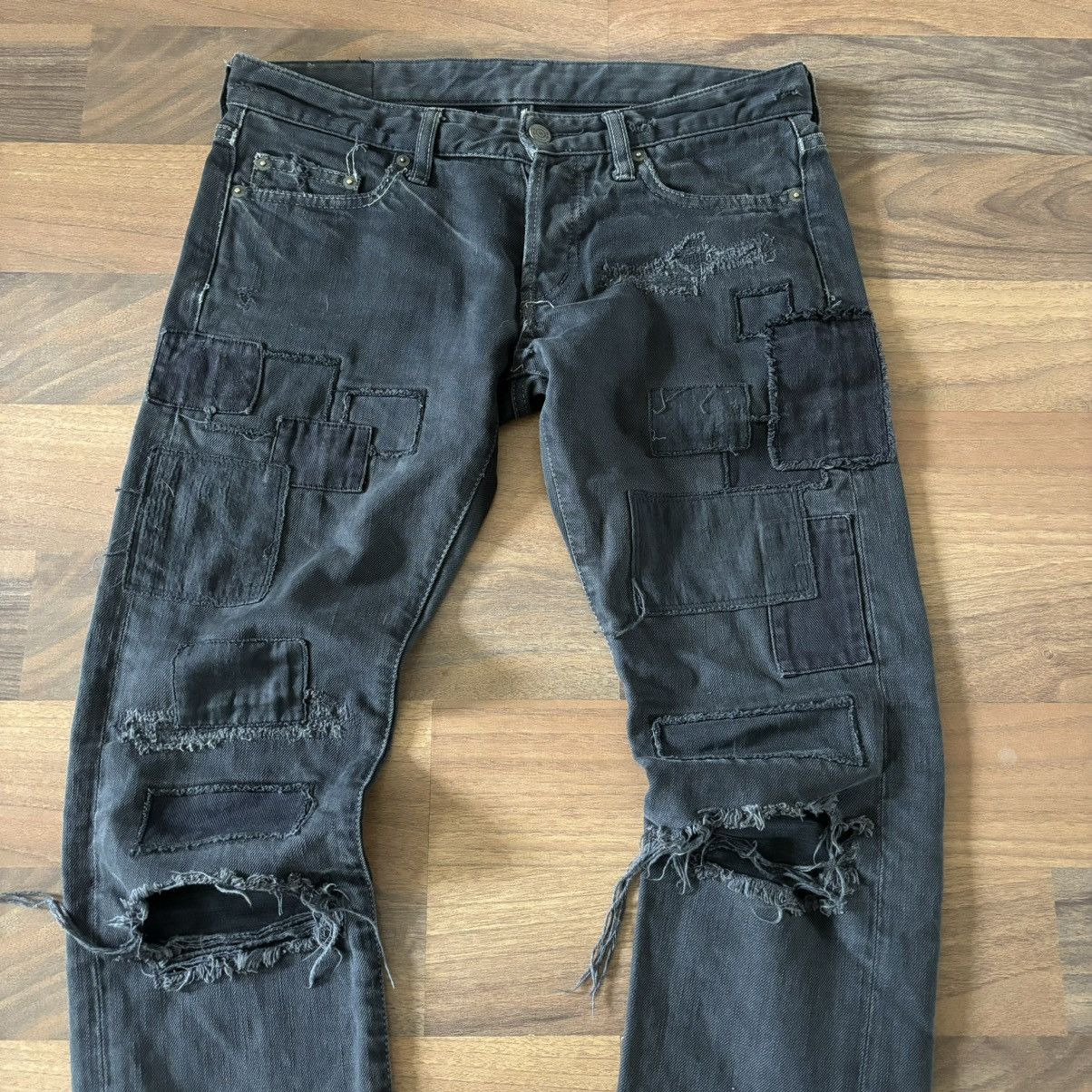 Hysteric Glamour Patchwork Denim