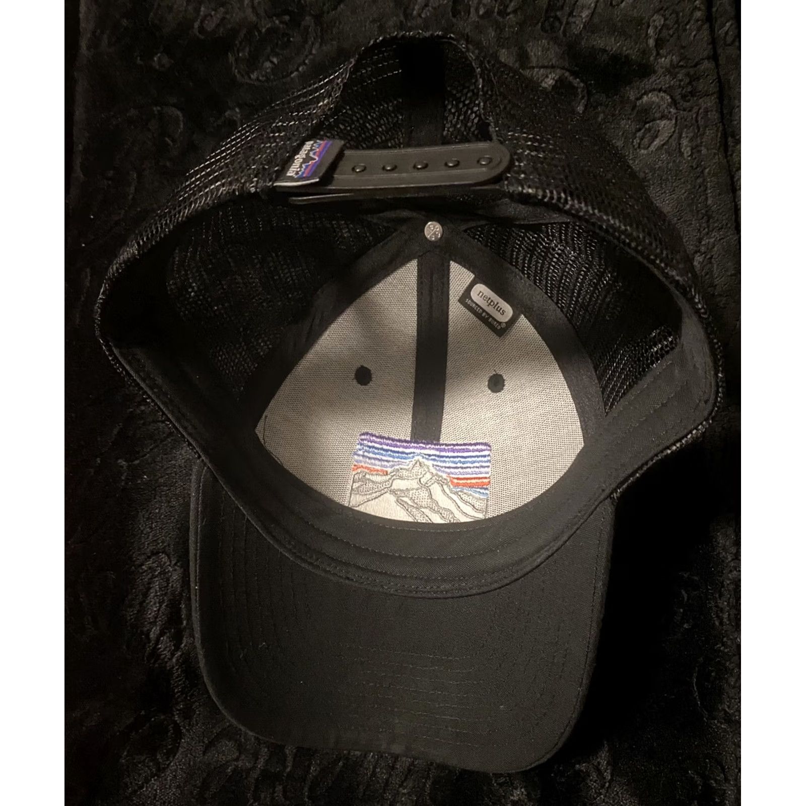 Patagonia Patagonia Trucker Hat Men Adjustable Black Line Logo Ridge LoPro Logo Hat Size ONE SIZE - 5 Thumbnail