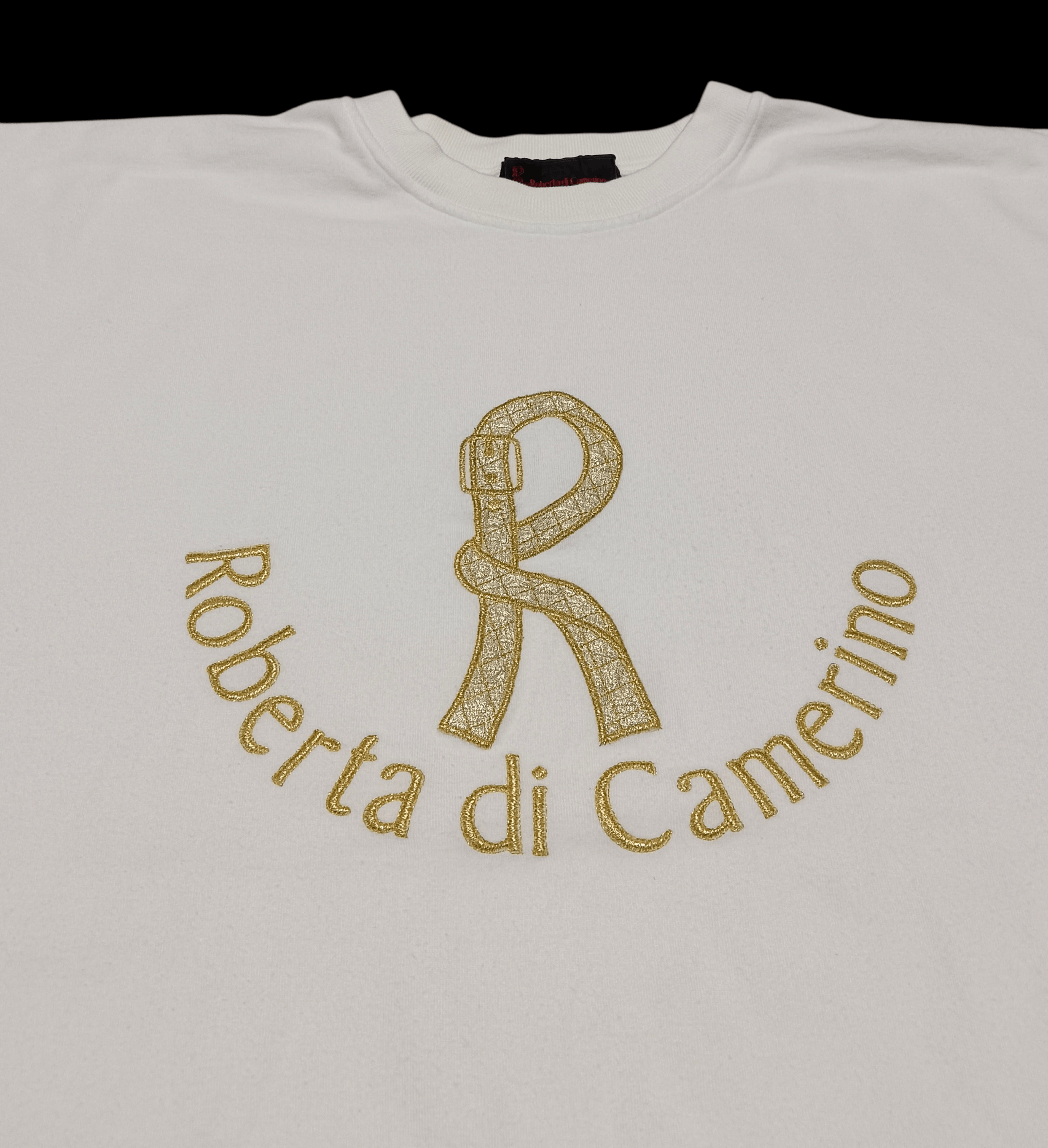 Roberta di Camerino Roberta Di Camerino Short Sleeve Sweatshirt Size US L / EU 52-54 / 3 - 4 Thumbnail