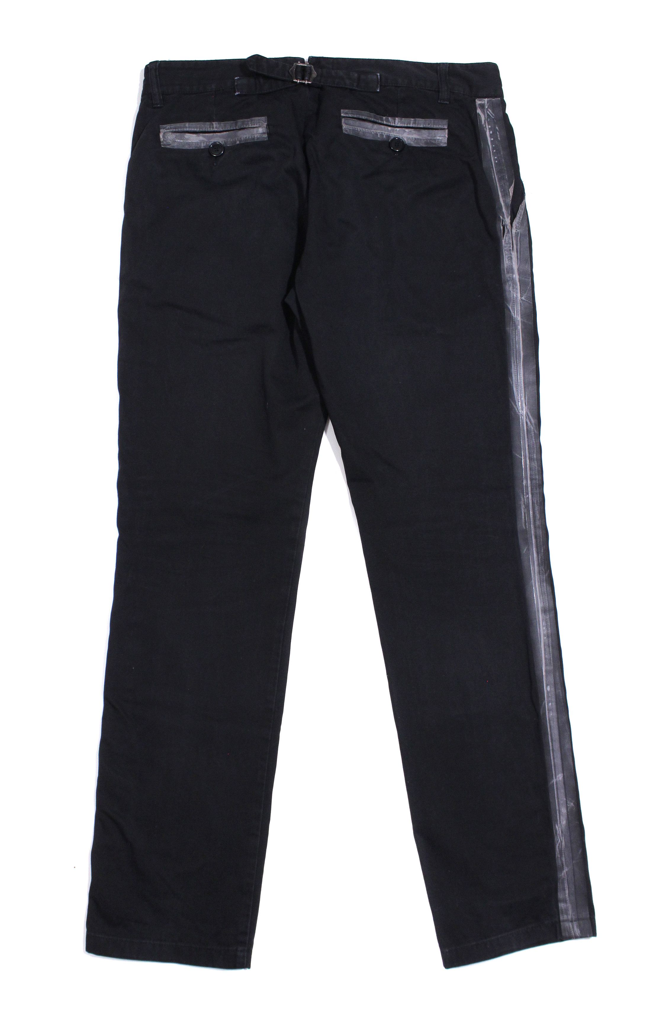 John Galliano Stripe Out Pants Size US 34 / EU 50 - 2 Thumbnail