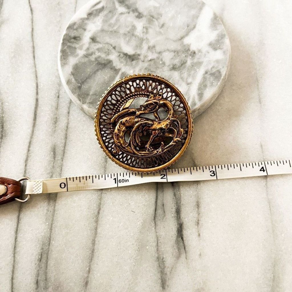 Vintage Vintage Arthur Pepper Signed ART Dragon Brooch Clip Size ONE SIZE - 8 Thumbnail