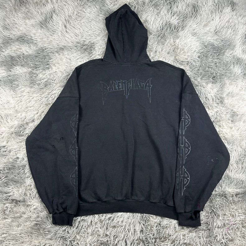 Balenciaga Balenciaga Iron Tower hoodie 2503-Nextarrow Size US L / EU 52-54 / 3 - 6 Thumbnail