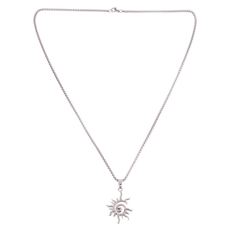 Designer × Jewelry Creative Sun Pendant Necklace Size ONE SIZE - 3 Thumbnail