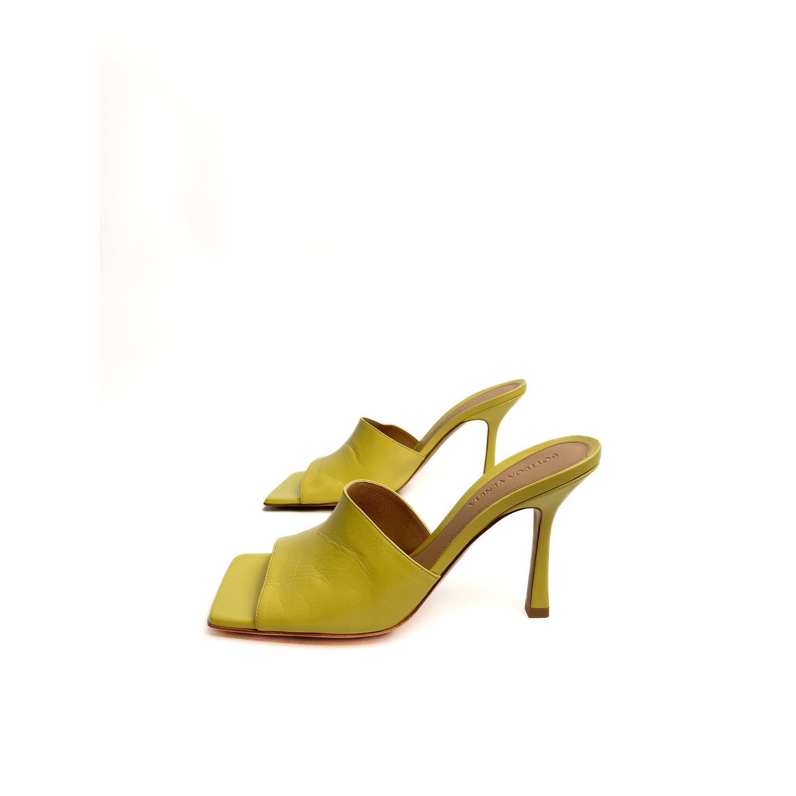 Bottega Veneta Yellow Sandals Size US 8 / IT 38 - 7 Thumbnail