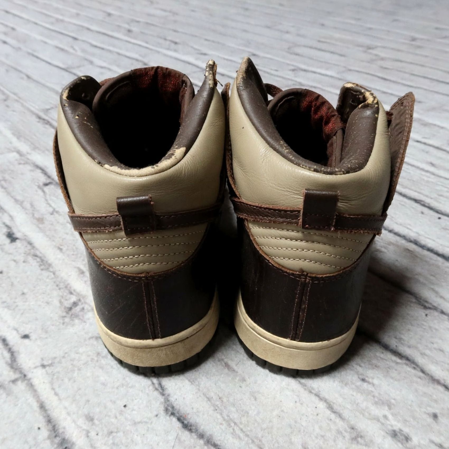 Nike Nike Dunk High Premium Brown 10.5 Mens Shoes Vintage 306968-221 Size US 11 / EU 44 - 6 Thumbnail