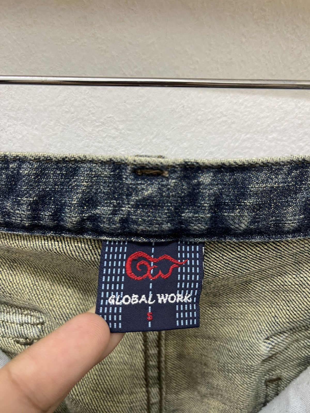 Global Work Vintage GLOBAL WORK Japanese Flare ifsixwasnine LGB Style Size US 27 - 13 Thumbnail