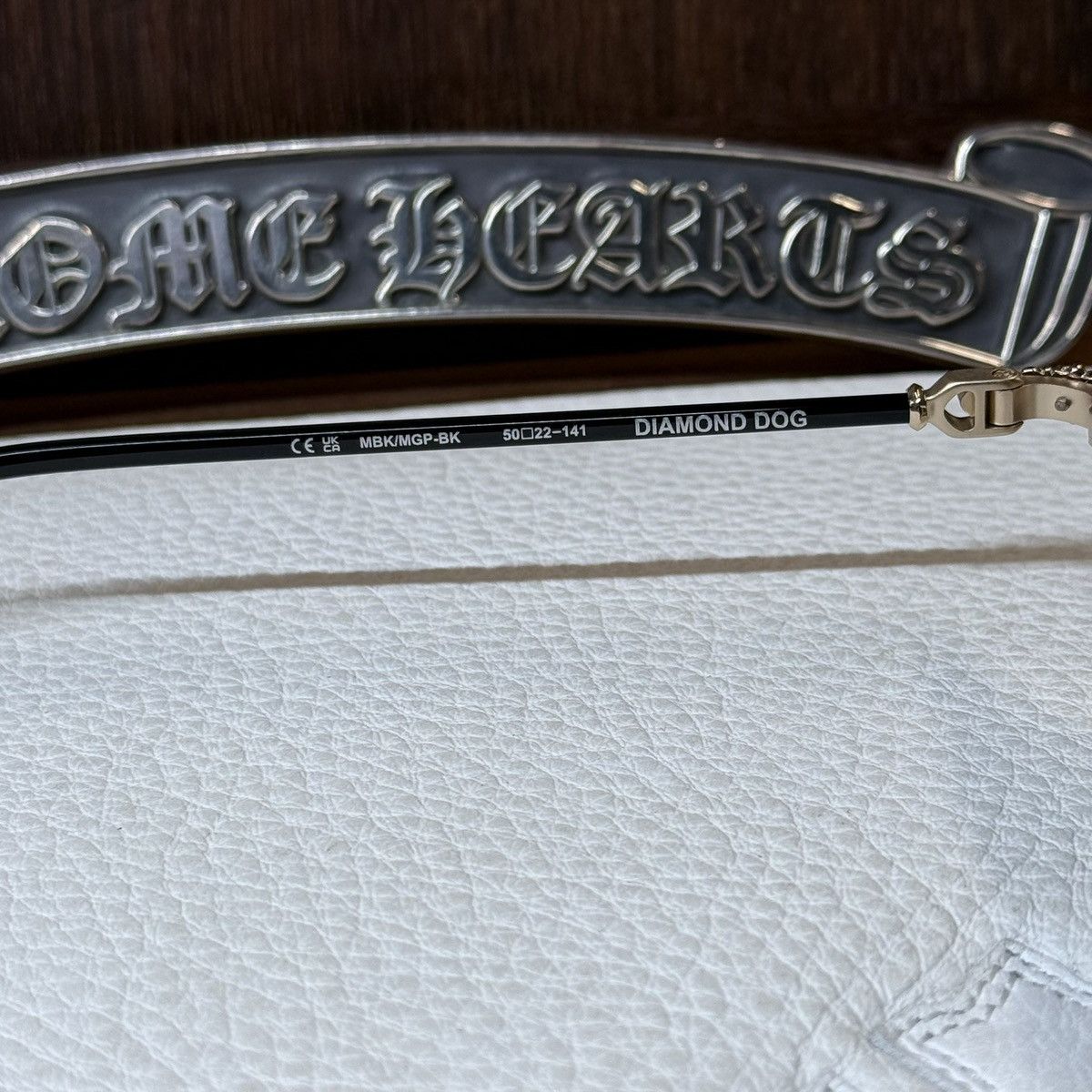 Chrome Hearts Chrome Hearts Diamond Dog Sunglasses Size ONE SIZE - 6 Thumbnail