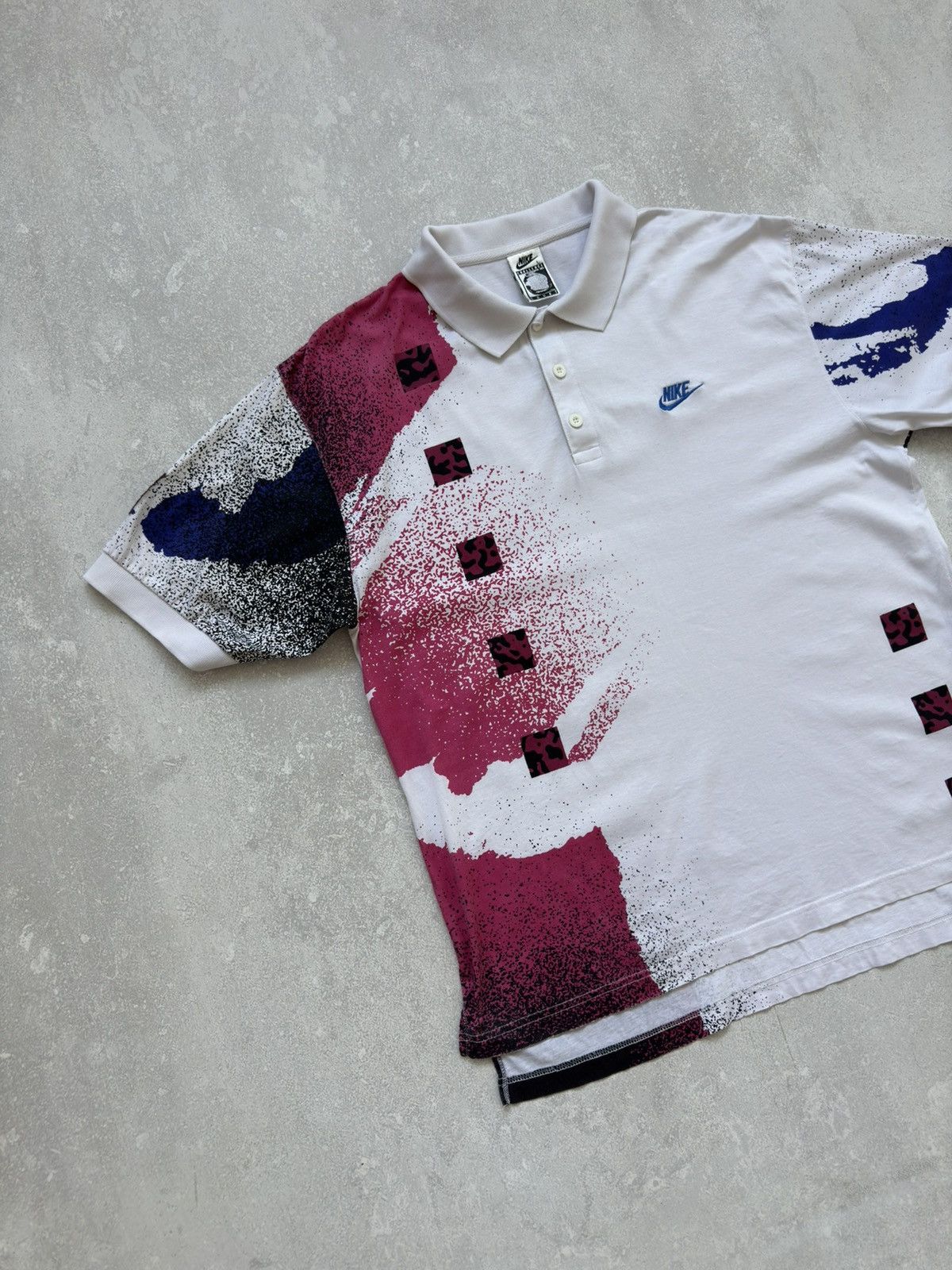 Nike Vintage 90' Nike Challenge Court Shirt Andre Agassi Tennis Size US L / EU 52-54 / 3 - 3 Thumbnail