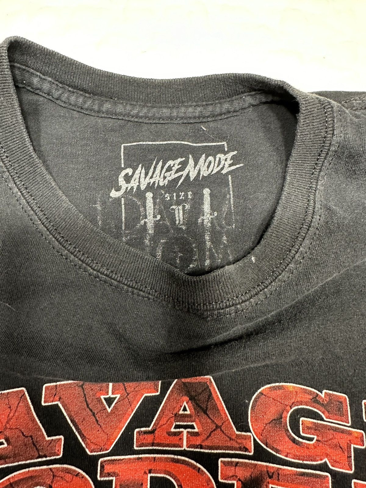 21 Savage 21 SAVAGE METRO BOOMIN “SAVAGE MODE 2” TEE - SIZE LARGE Size US L / EU 52-54 / 3 - 2 Thumbnail