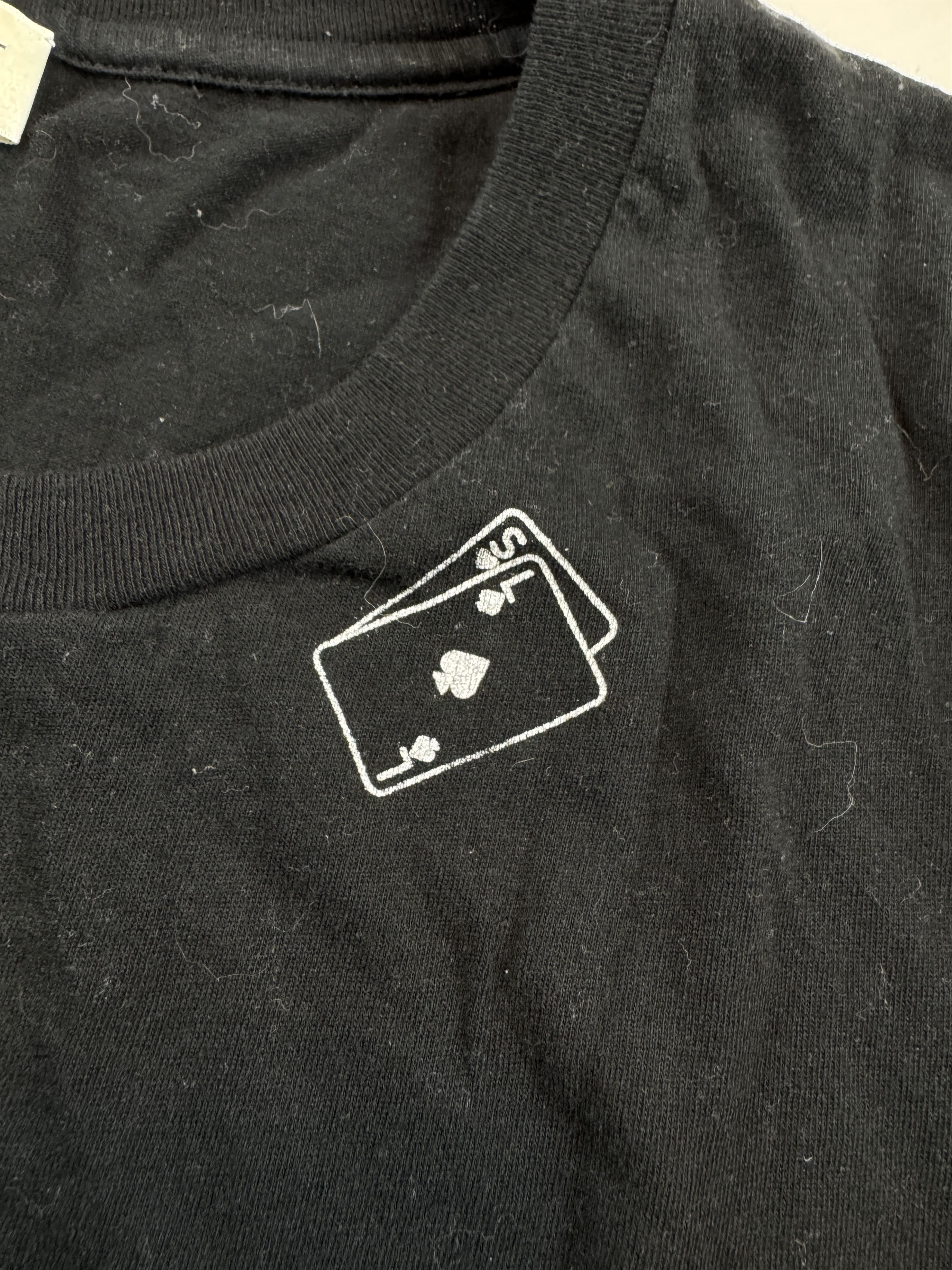 Saint Laurent Paris Saint Laurent Playing Cards Tee Size US L / EU 52-54 / 3 - 3 Thumbnail