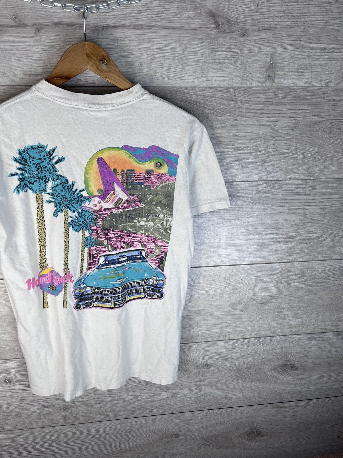 Hard Rock Cafe Vintage men’s shirt Hard Rock Cafe Los Angeles made in USA Size US S / EU 44-46 / 1 - 11 Thumbnail