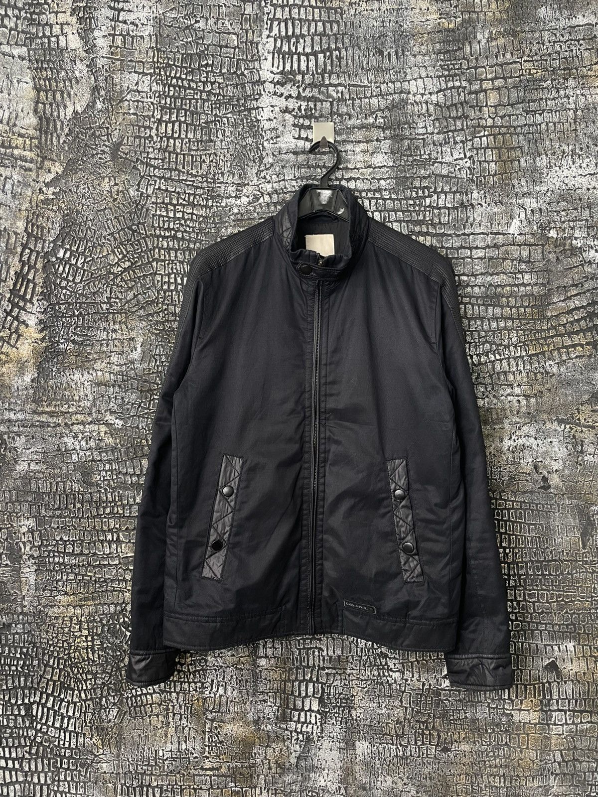 Diesel Diesel Biker Jacket Vintage Black Size US L / EU 52-54 / 3 - 3 Thumbnail
