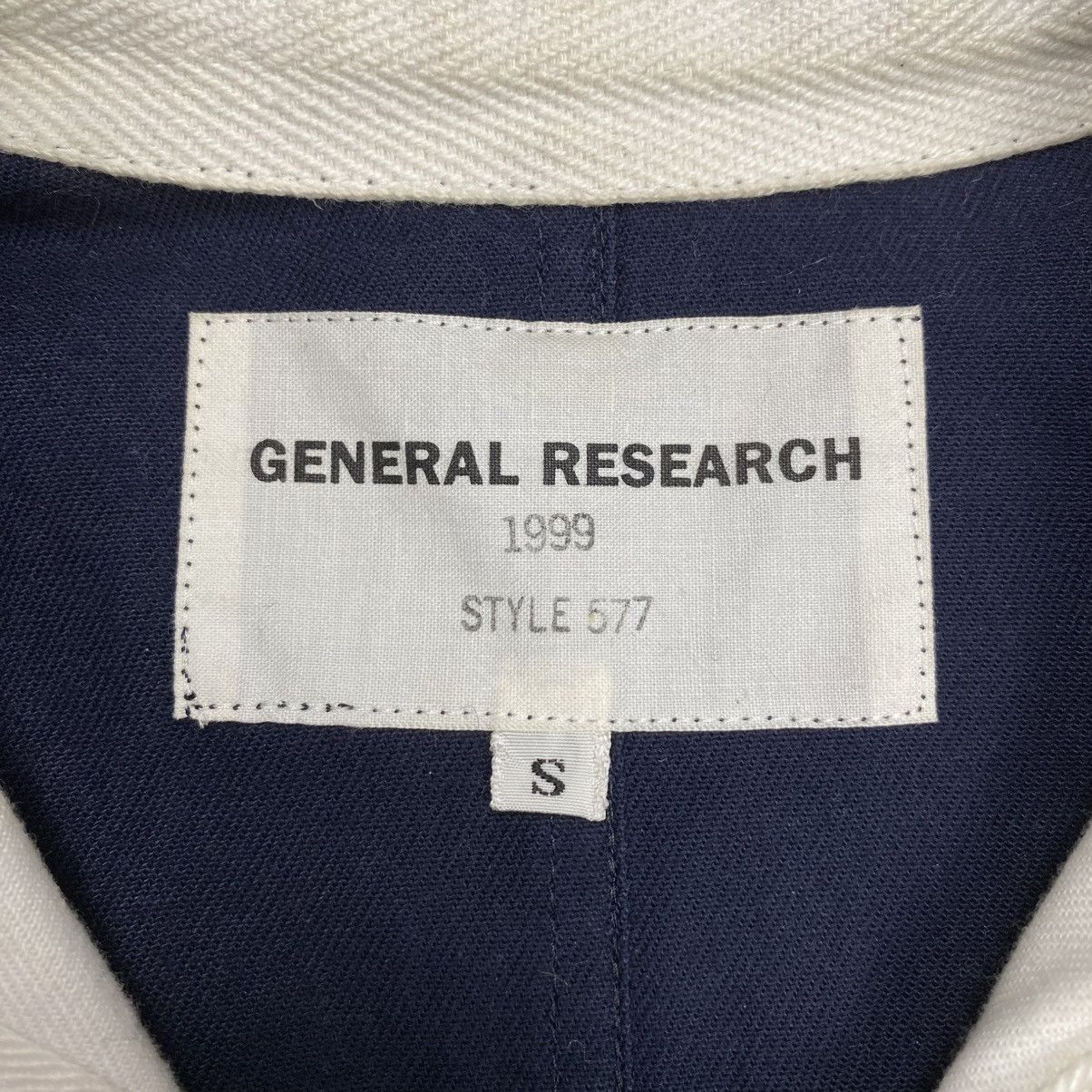 General Research General Research Cross Rugby Polo shirt Longsleeve 1999 Navy Size US S / EU 44-46 / 1 - 8 Thumbnail
