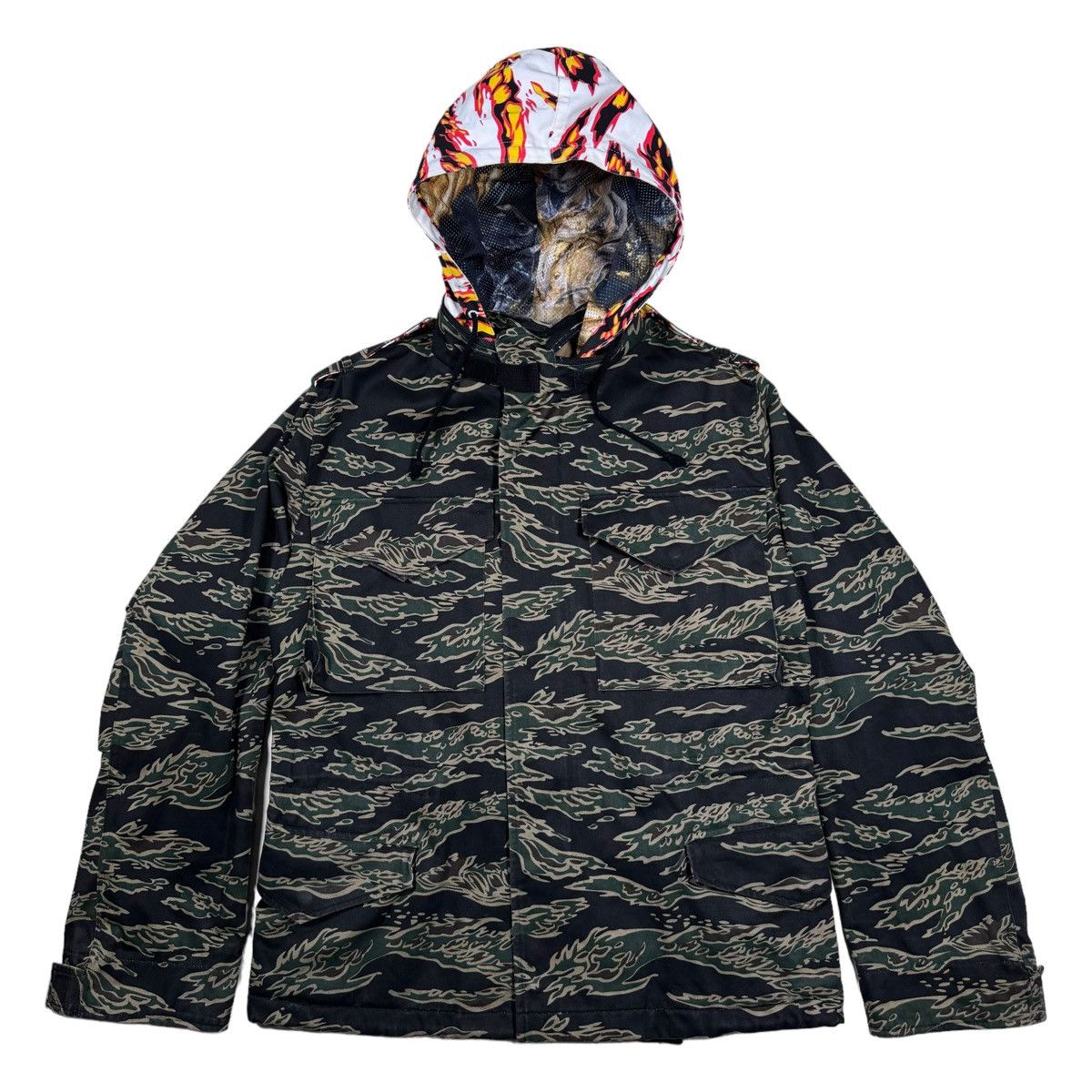 PHENOMENON 2007 Phenomenon Tiger Flame Camo jacket Size US M / EU 48-50 / 2 - 4 Thumbnail