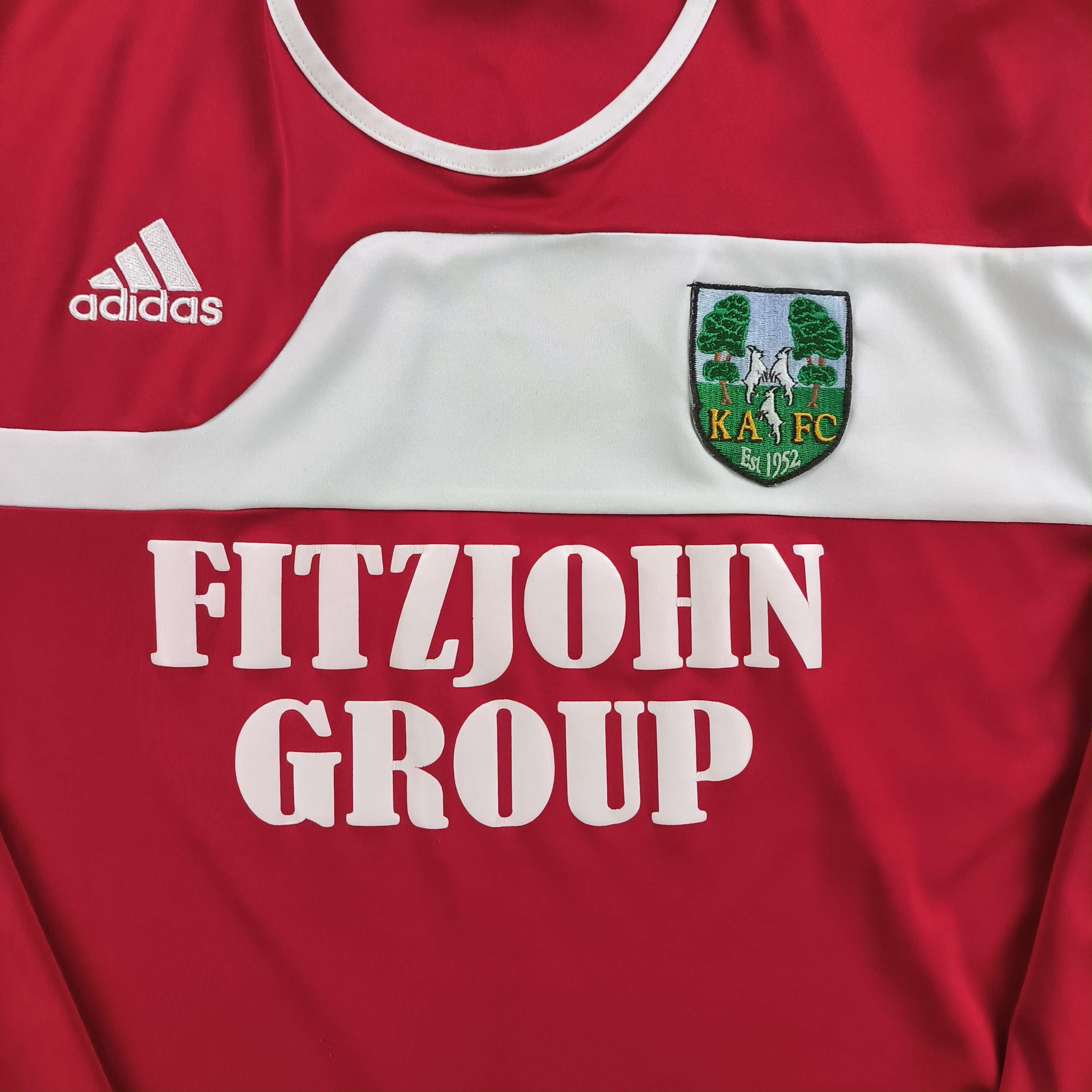 Adidas Kidsgrove Athletic 11-12 Adidas away LS football jersey sz L Size US L / EU 52-54 / 3 - 3 Thumbnail