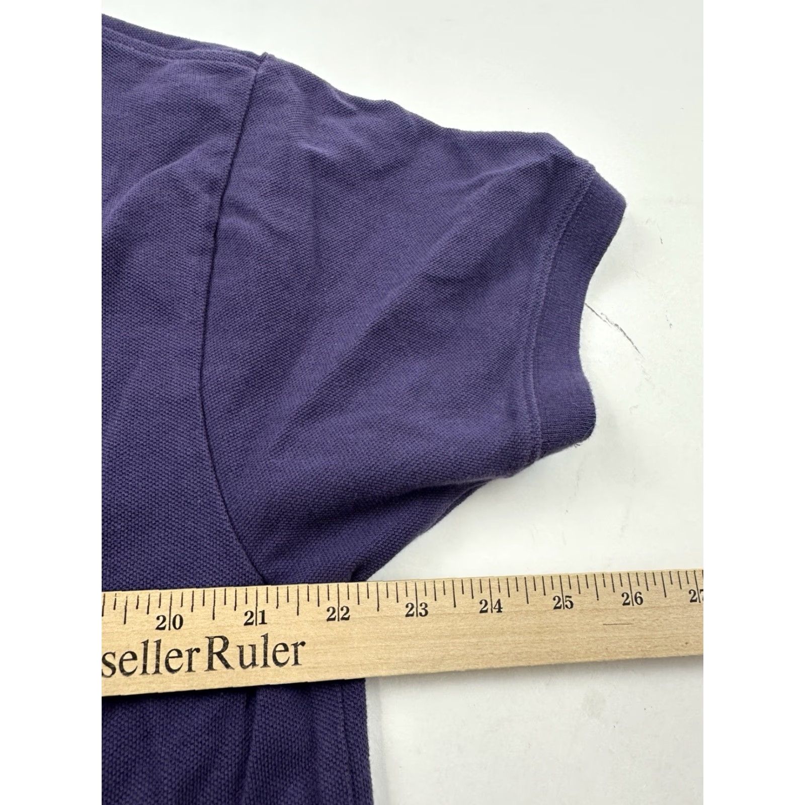 Eddie Bauer VINTAGE Eddie Bauer Polo Shirt Womens Large Purple Collared Short Sleeve Casual Size L / US 10 / IT 46 - 6 Thumbnail