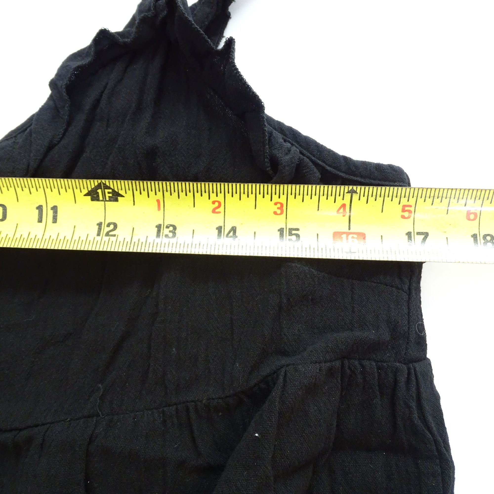 Other Black Sleeveless Tiered Dress Women Size L Summer Size L / US 10 / IT 46 - 8 Thumbnail