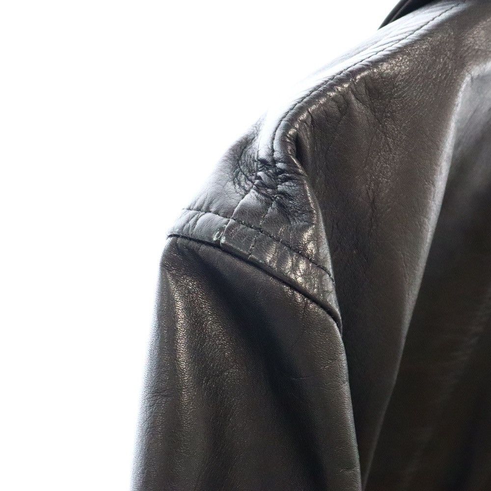 Comme des Garcons Homme Plus AD2001 Long Leather Jacket Size US L / EU 52-54 / 3 - 5 Thumbnail