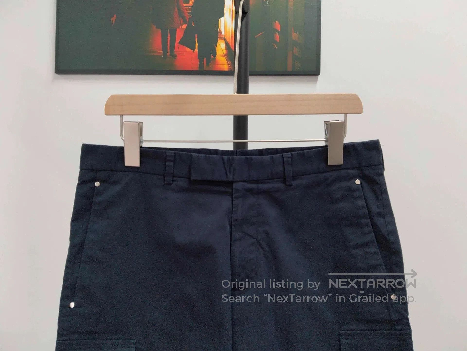 Dior Dior Navy Blue Cargo Shorts Size 46. Size US 30 / EU 46 - 6 Thumbnail