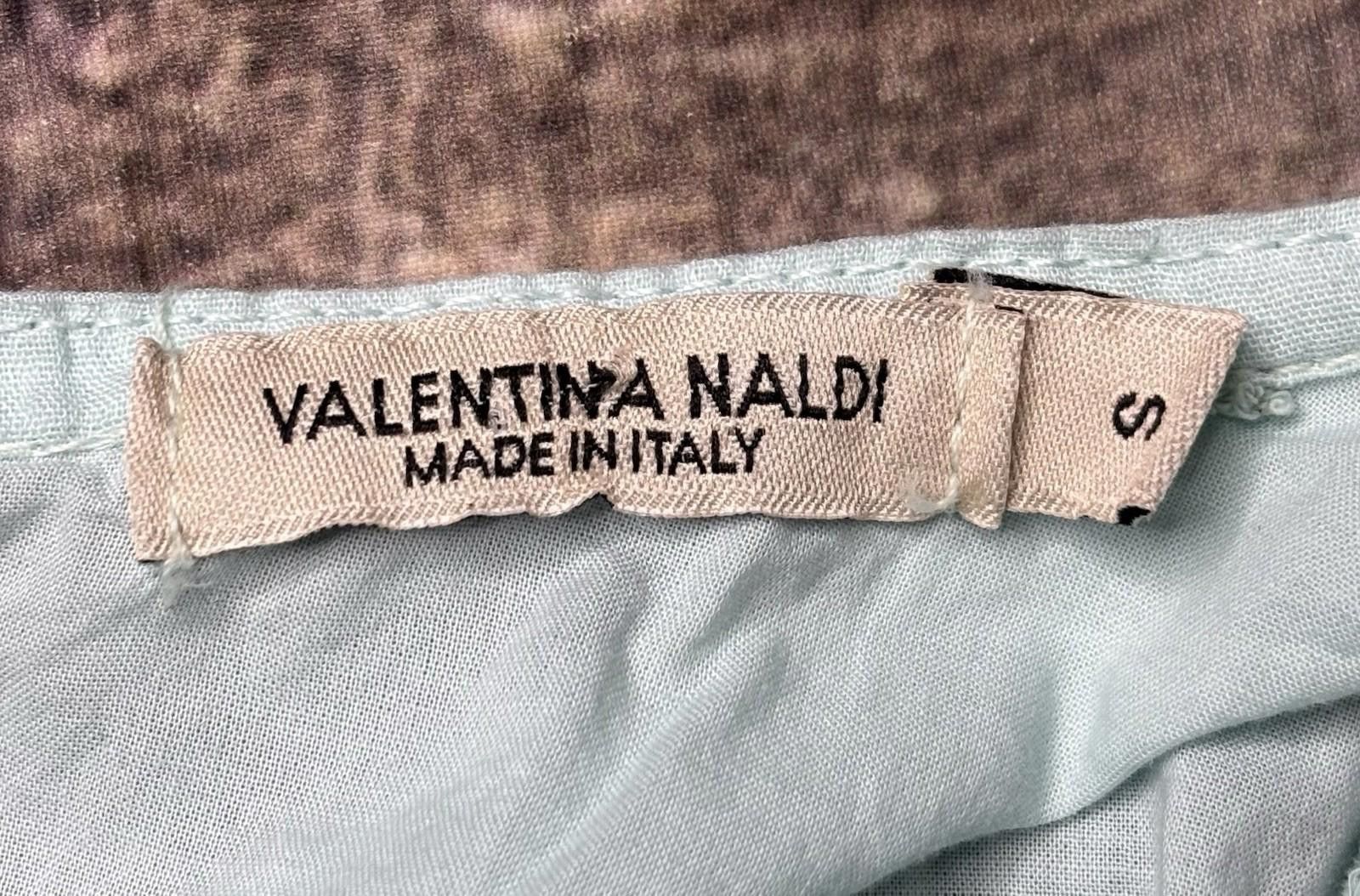 Other Valentina Naldi Top Womens Small Eyelet Flutter Sleeve Italy Size S / US 4 / IT 40 - 2 Thumbnail