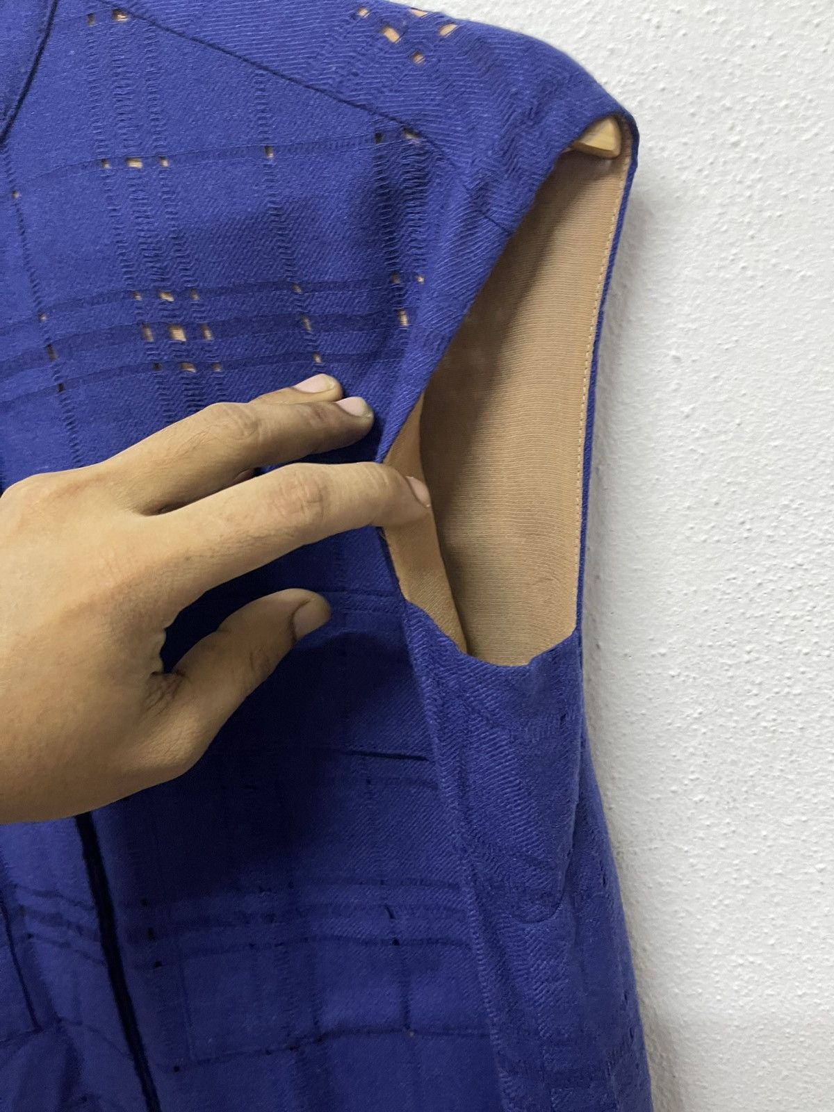 Maison Margiela SS2015 MAISON MARTIN MARGEILA ASYMMETRICAL DRESS WOOL Size XS / US 0-2 / IT 36-38 - 8 Thumbnail