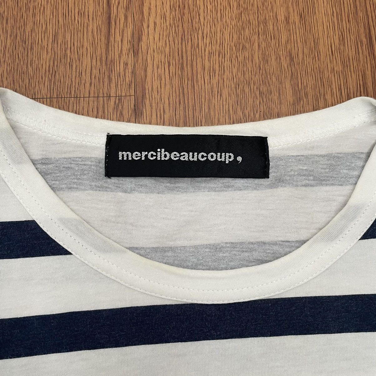 Issey Miyake × mercibeaucoup Mercibeaucoup Stripped Pirates Tee Size US L / EU 52-54 / 3 - 5 Thumbnail