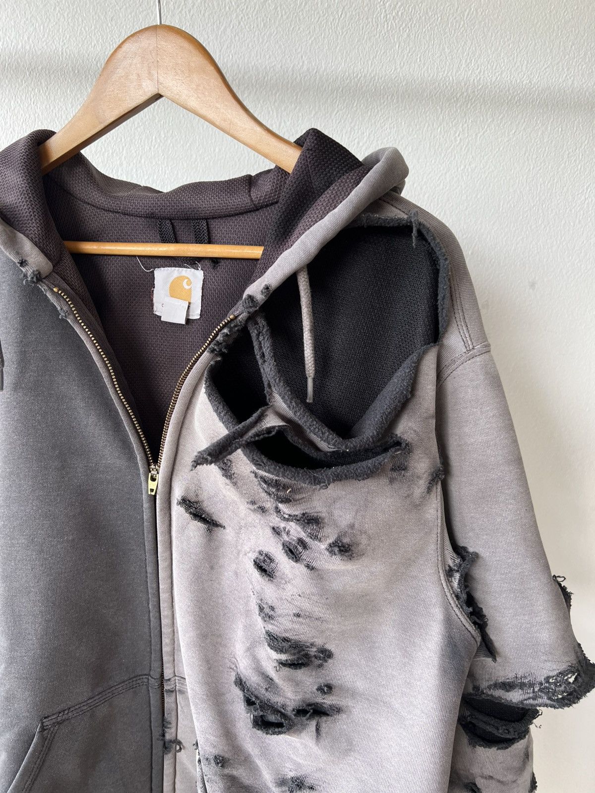 Carhartt Faded Vintage CARHARTT Hoodie Zip Up Size US M / EU 48-50 / 2 - 2 Thumbnail