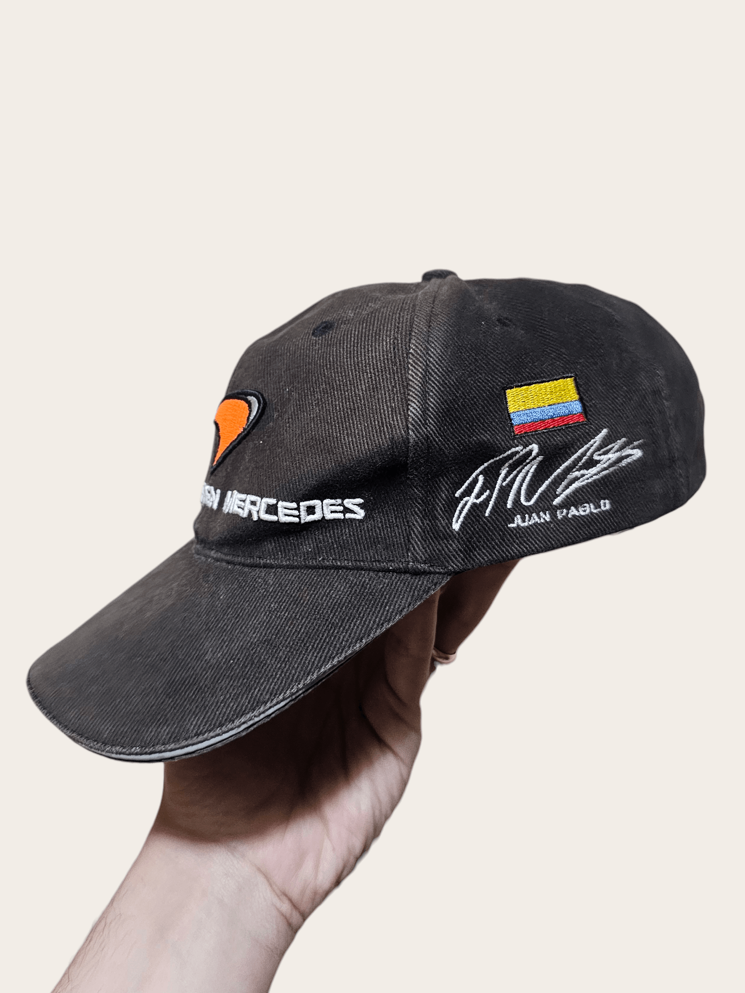 Formula 1 Kimi Raikkonen Juan Pablo McLaren F1 Hat Size ONE SIZE - 3 Thumbnail