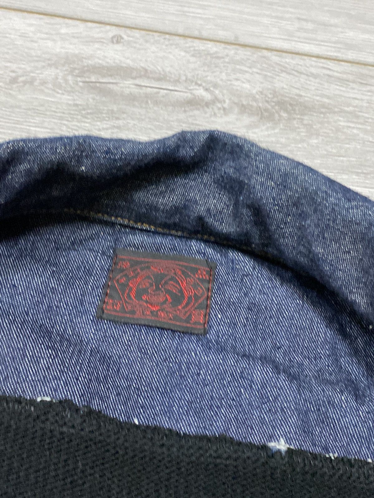 Evisu Evisu wool denim RARE seagull shirt buttons pocket Size US M / EU 48-50 / 2 - 8 Thumbnail