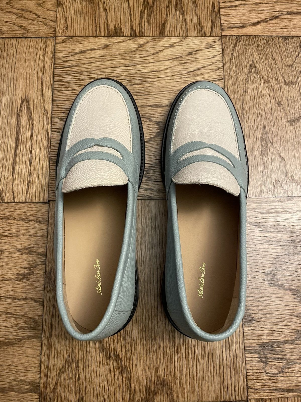 Aime Leon Dore Aime Leon Dore Penny Loafer - Size 11 - Blue/White Size US 11 / EU 44 - 5 Thumbnail