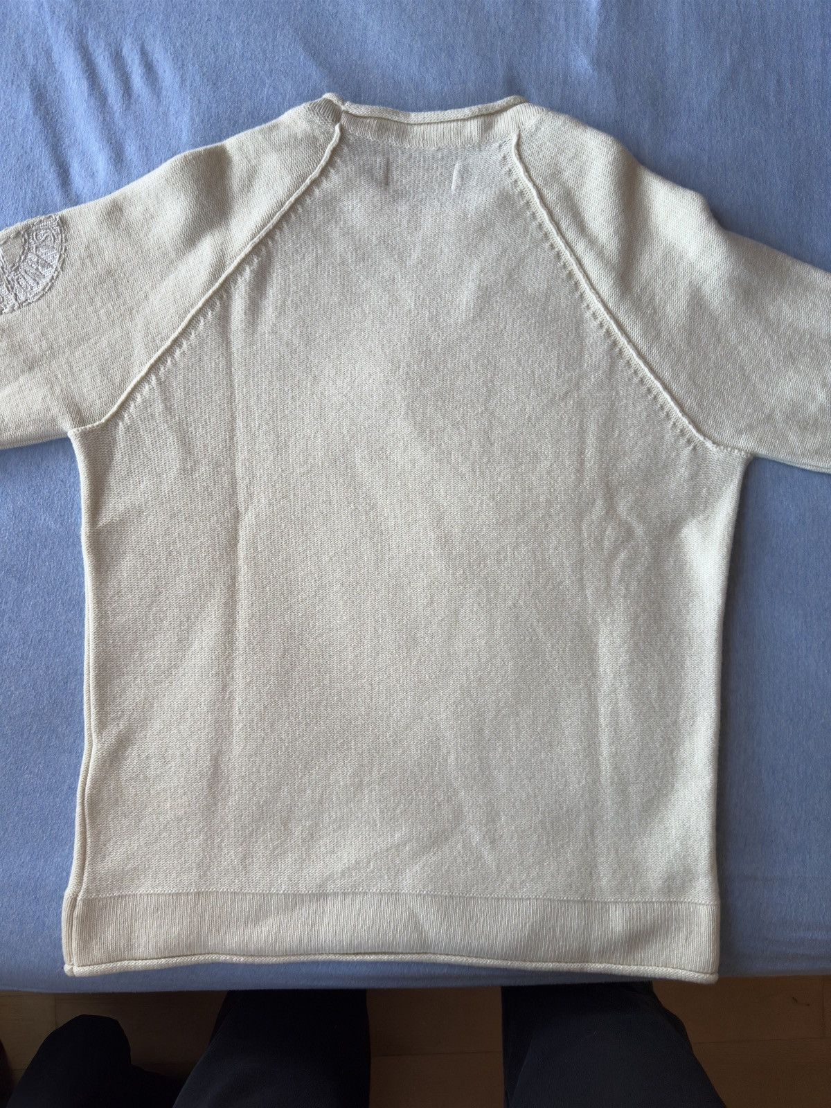 Stone Island Stone Island Wool Cream Sweater Size US L / EU 52-54 / 3 - 7 Thumbnail
