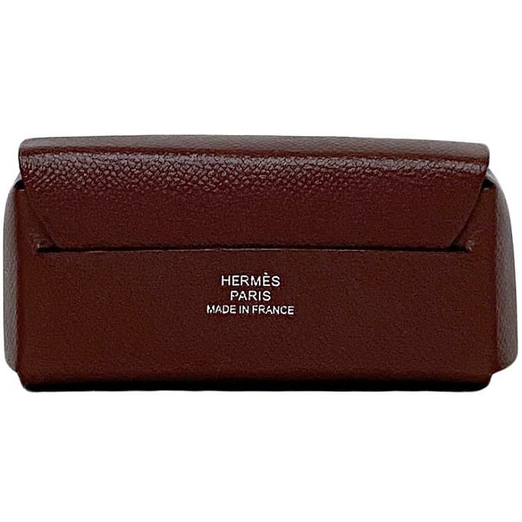 Hermes HERMES Red Leather Size ONE SIZE - 1 Thumbnail