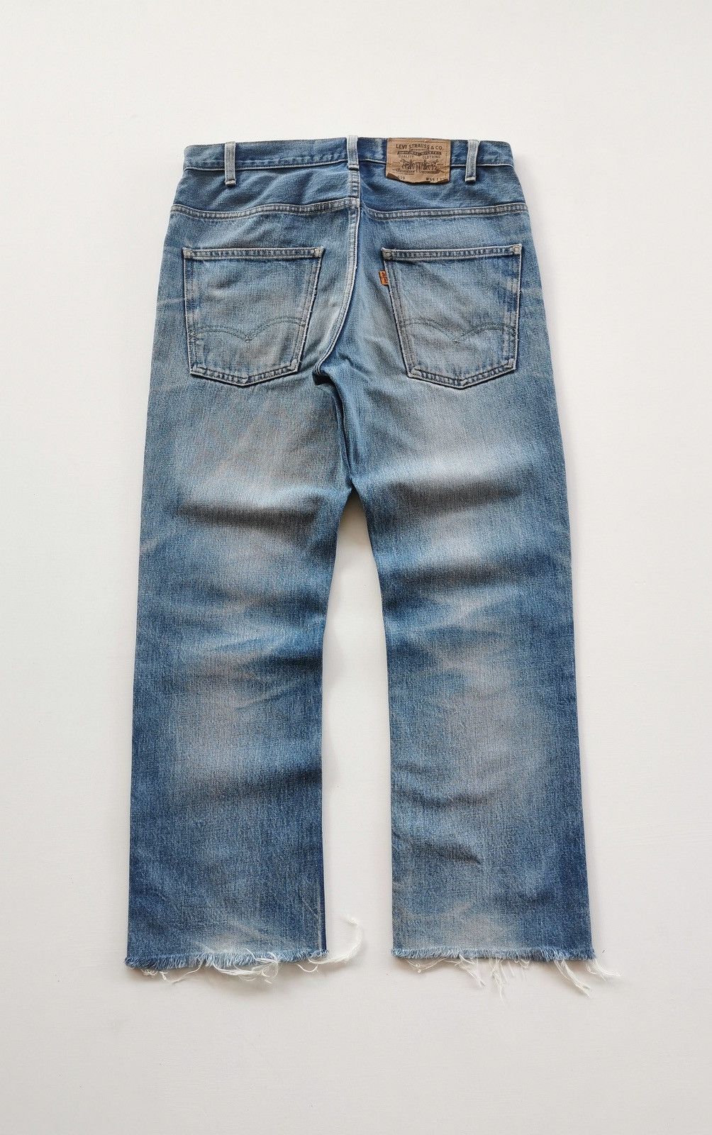 Levi's Vintage Levi's 519 Jeans - Well-Worn & Distressed Size 33 Size US 33 - 2 Thumbnail